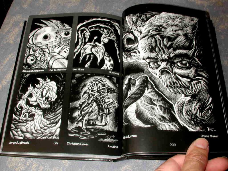 Aitchison Scratch Art A Collection Of Scratchboard By Tattoo