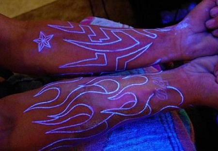      - UV tattoo