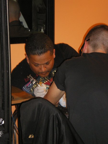 Фото с tattoo конвенции в Риме, май 2009г.