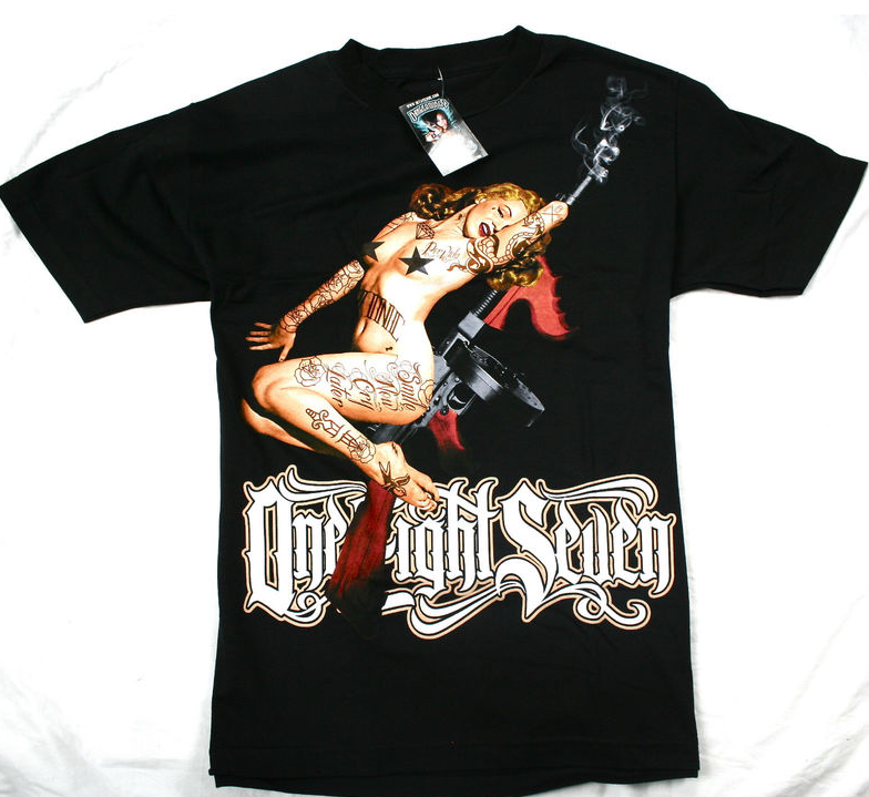 Футболка 187 INC clothing - Tommy Gun. 