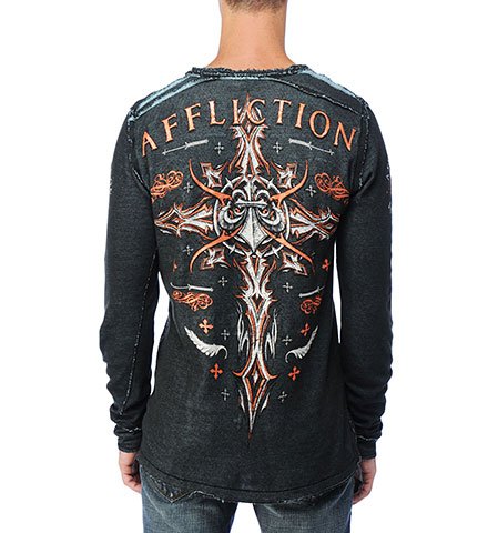 Мужские футболки Affliction Exile Cycles Short Sleeve Tee