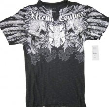  Xtreme Couture (by Affliction) - SKULLS CROSS FOIL.
