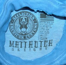  Affliction - American Customs HOTCH.