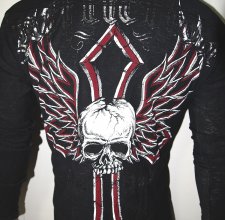  Affliction - Silver foil.