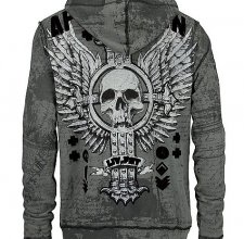 , HOODIE - AFFLICTION "VIVE RAPIDO" - !