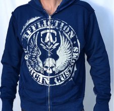 , HOODIE - AFFLICTION: SIN CITY SINNERS Reversible.