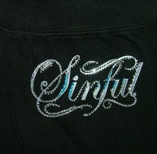   Sinful (by Affliction) - Rhineston.