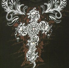   Vocal (by Affliction) - Black Brown Cross.