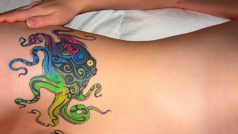Значение краски и цвета татуировки